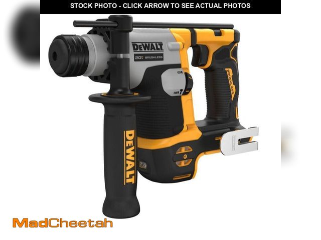 Lot 74-13667552 - DEWALT ATOMIC 20V MAX Cordless Brushless Ultra-Compact 5/8 in. SDS Plus Hammer Drill (Tool Only) - U...