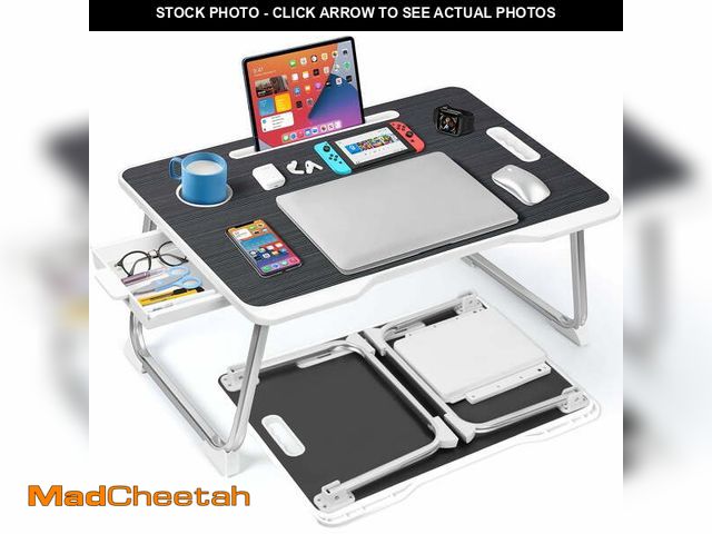 Lot 74-12780572 - Livhil Large Lap Desk for Bed | Laptop Table, Portable Lap Desk, Home Office Room Laptop Desk for Be...