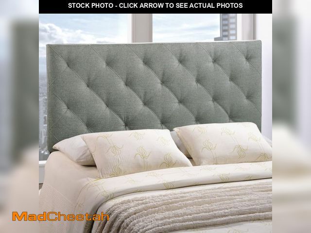 Lot 74-12124012 - Lily Queen Headboard in Gray MOD-5041-GRY - UNUSED
