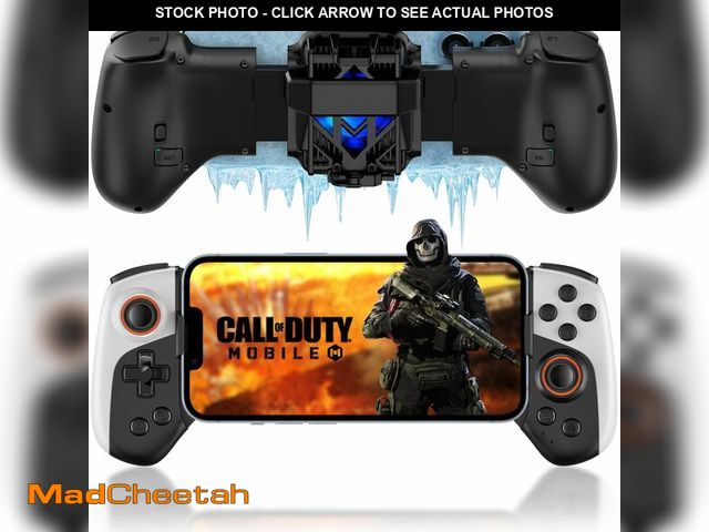 Lot 74-13626379 - Joso Phone Controller for iPhone/Android with Phone Case Support, Mobile Gaming Controller with Cool...