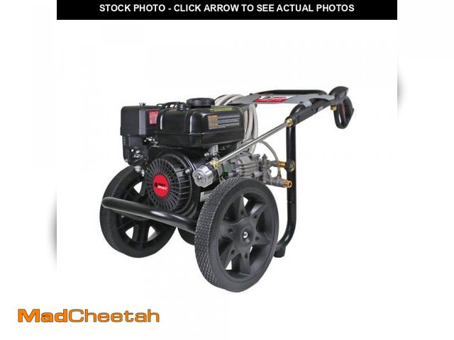 Lot 74-12289108 - Powerwasher 3400 PSI 2.5 GPM Cold Water Gas Pressure Washer with 195cc Engine and Soap Tank - UNUSED