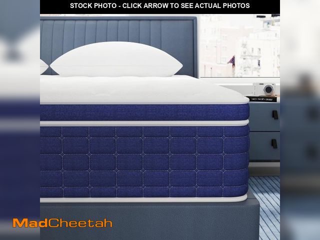 Lot 74-12269373 - CICIMLU 12 inch Queen Mattress ,Hybrid Mattresses Medium Firm in a Box - UNUSED