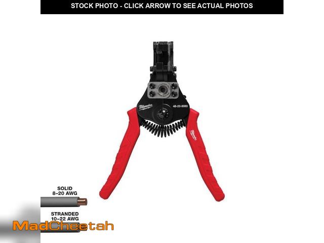 Lot 74-12989323 - Milwaukee Automatic Wire Stripper/Cutter with Comfort Grip - UNUSED