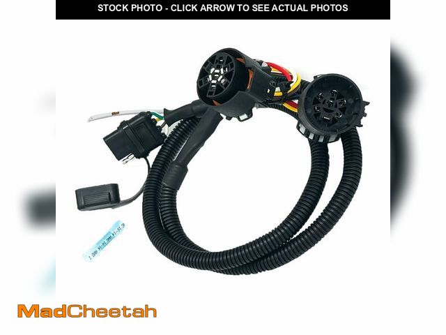 Lot 74-13539677 - 7 Pin to 4 Pin trailer wiring Harness with Reverse Wire, 7 pin to 4 pin trailer adapter Fit for Truc...