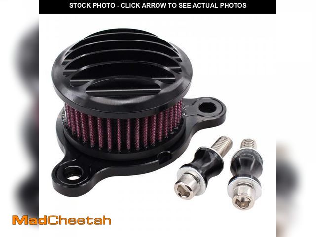 Lot 74-12440090 - NewYall Air Cleaner Intake Filter System for Harley Davidson Sportster XL883 XL883N XL883R XL883P XL...