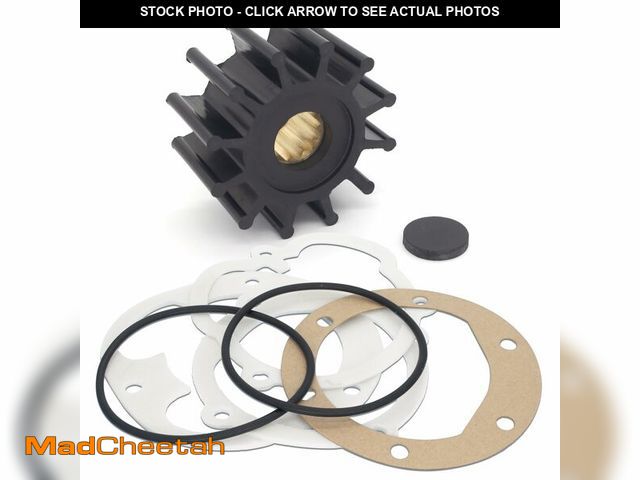 Lot 74-14212808 - QuickMarine 21213660 Sea Water Pump Impeller Kit Replace Vol-vo Penta 3.0 4.3 5.0 5.7 L V6 &amp; V8 ...