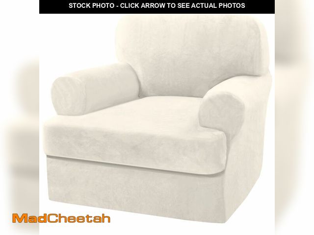 Lot 74-12972800 - H.VERSAILTEX Sofa Cover 2 Piece T Cushion Armchair Slipcovers Thick Velvet Couch Cover Furniture Pro...