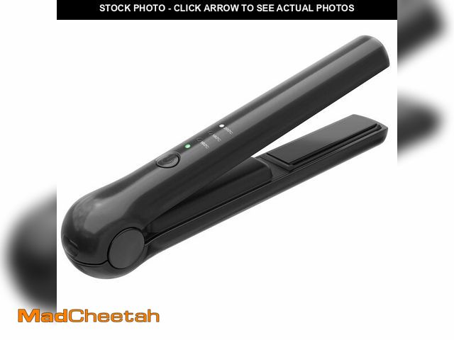 Lot 74-12452202 - Cordless Hair Straightener, Portable Flat Iron 3 Temperature Options and 20S Fast Heating, Long-Life...