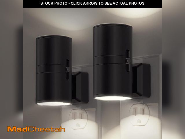 Lot 74-12438324 - L LOHAS LED Bright Night Light, Modern Night Lights Plug into Wall, 5000K Daylight White, 0-100LM Di...