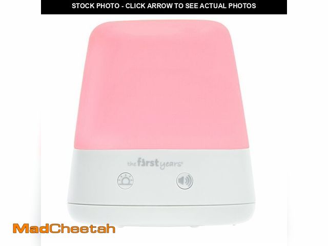 Lot 74-12706423 - The First Years Sunset Baby Soother Night Light and Sound Machine - Red Kids Sleep Training Aid for ...