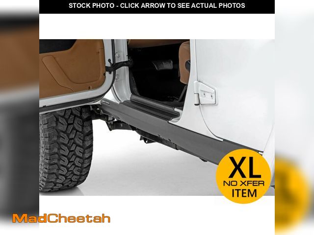 Lot 74-12694383 - Rough Country Rocker Sill Plates for Jeep Wrangler JK/Unlimited (2007-2018) - Trail Cladding Durable...