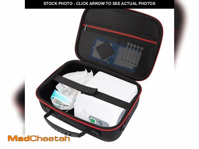Lot 74-13950400 - Hard Case for Smart Nebulizer,Portable Nebulizer Bag,Desktop Inhaler Nebulizer for Home Travel Use,M...
