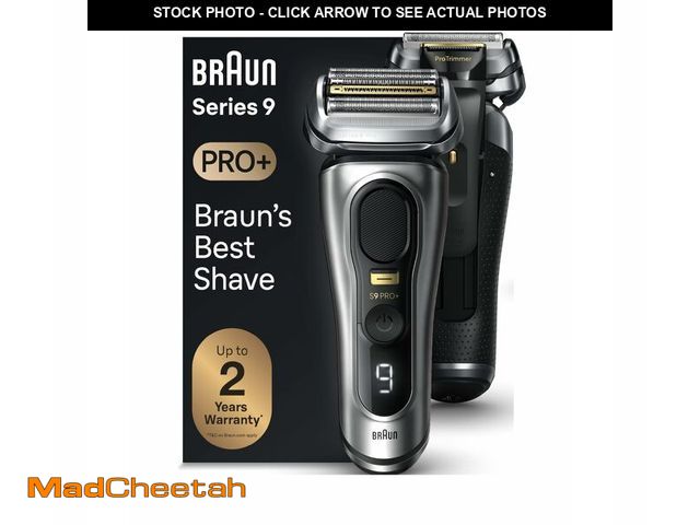 Lot 74-12958441 - Braun Series 9 9517s PRO+ Electric Razor for Men, 5 Pro Shave Elements &amp; Precision Long Hair Pro...