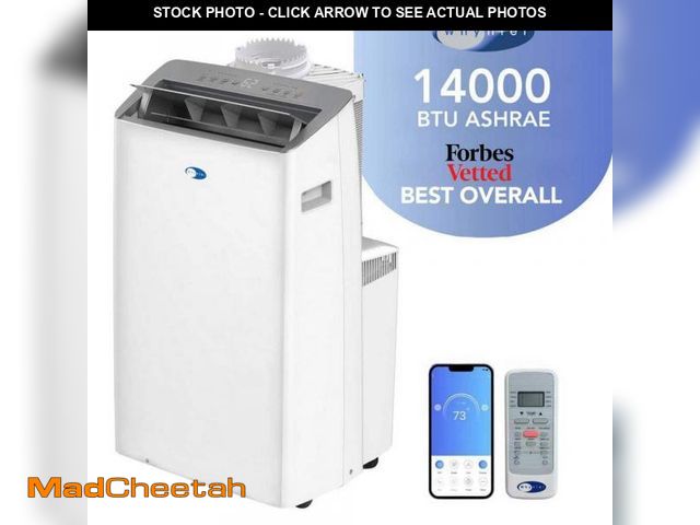 Lot 74-12168739 - Whynter Nex 12,000 (DOE) BTU Inverter Portable Air Conditioner Cools 600 sq. ft. with Heat, Dehumidi...