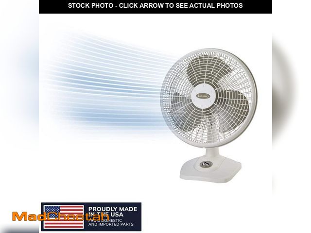 Lot 74-13002229 - Lasko 16 in. 3-Speed Oscillating Performance Table Fan - UNUSED