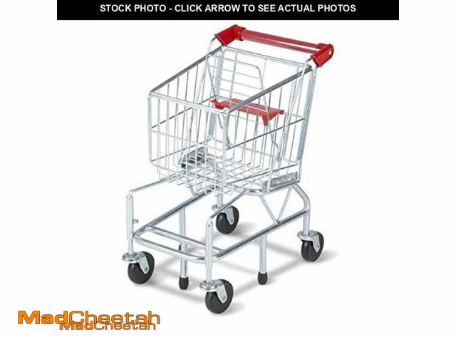 Lot 74-11693574 - Melissa &amp; Doug Toy Shopping Cart With Sturdy Metal Frame - UNUSED
