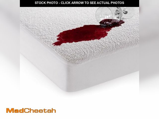 Lot 74-12706478 - Threadmill Premium Waterproof Mattress Protector for Queen Size Bed- Soft Terry, Cooling, Noiseless,...