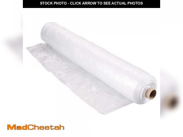 Lot 74-12365118 - Film-Gard 6 ft. x 100 ft. x 6 mil Clear Plastic Sheeting - UNUSED