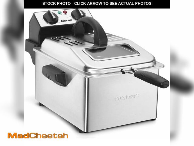 Lot 74-14591092 - Cuisinart Deep Fryer, 4 Quart, CDF-200P1 - USED