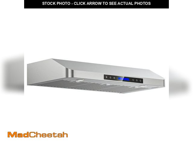 Lot 74-13867715 - INATECK 42 in. 900 CFM Ducted Under Cabinet Range Hood with 3-Venting Options, Remote, Touch Control...