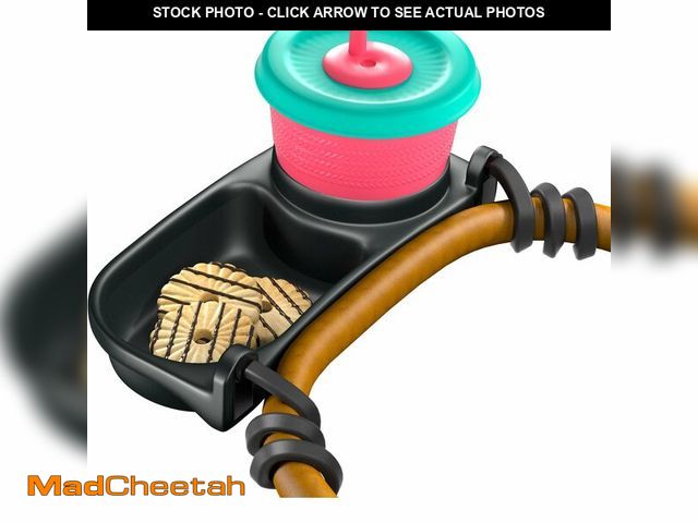 Lot 74-12978320 - Swanoo Universal Stroller Snack Tray | Compatible with Nuna | Stroller Cup Holder | Silicone Arms Gr...