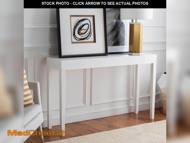 Lot 74-12185293 - SAFAVIEH Kayson 52 in. White Wood Console Table - UNUSED