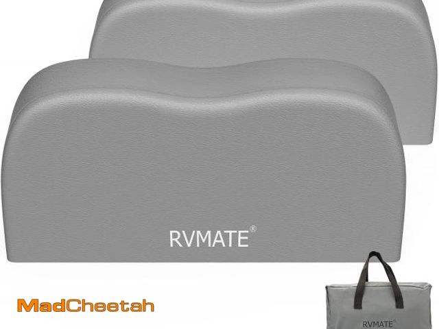 Lot 74-12331308 - RVMATE RV Tire Covers, Dual Axle Wheel Cover (2 Pack) Fits 30"-33" Diameter Tires, Waterproof Anti-U...