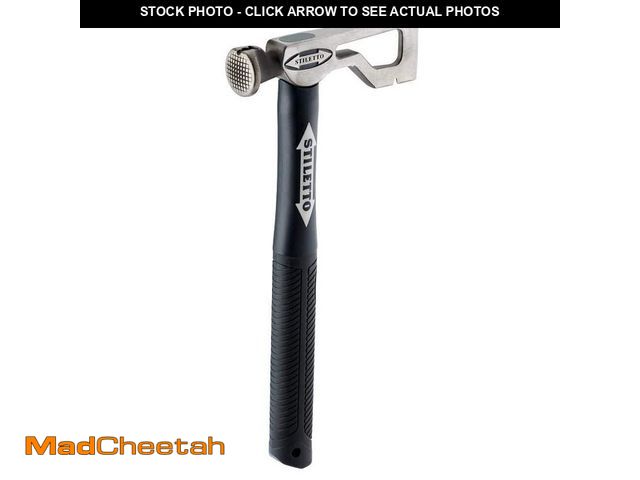 Lot 74-12792672 - Stiletto 9 oz. Drywall Axe Fiberglass Hammer with 13 in. Handle - USED