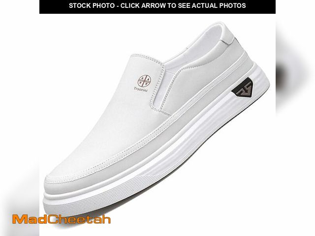 Lot 74-14214521 - Trsorini Mens Casual Shoes Soft Comfortable Flat Lightweight Moccasin Classic Breathable Leather Men...