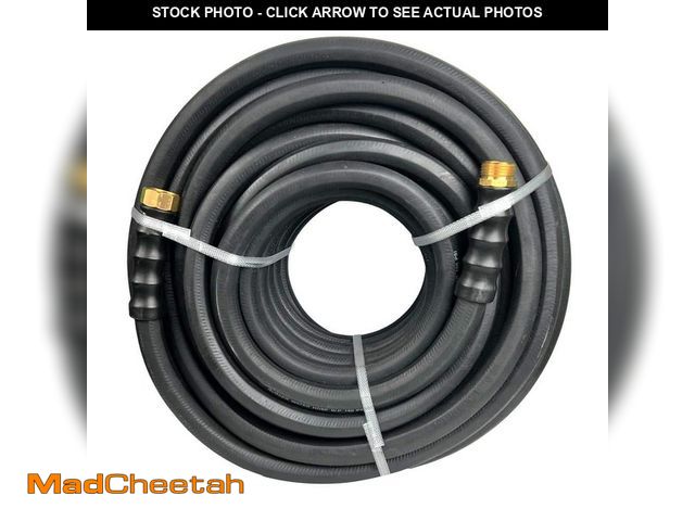 Lot 74-13067759 - *DIRTY* IMPULSE Impulse 3/4 in. x 100 ft. Commercial Grade Rubber Water Hose *DIRTY*  - USED