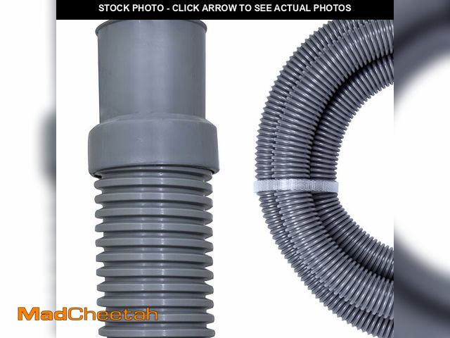 Lot 74-12442928 - SWIMLINE HYDROTOOLS Pool Pump Filter Connection Hose W/ Cuff | 1.5 Inch X 9 Foot | Heavy-Duty Flexib...