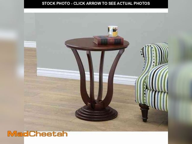Lot 74-14345217 - Homecraft Furniture Dark Walnut End Table - UNUSED