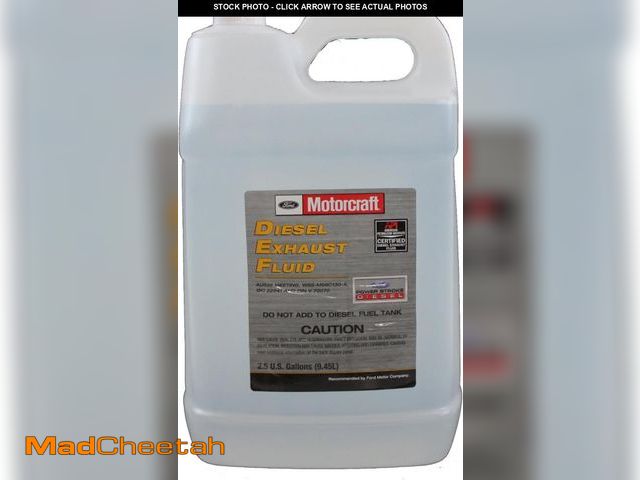 Lot 74-12508389 - Genuine Ford Accessories (PM-27-JUG) Diesel Exhaust Fluid - 2.5 Gallon - UNUSED