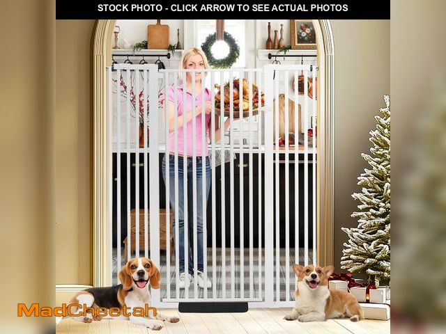 Lot 74-12980493 - SHYUJAJIE 59 Inch Extra Tall Pet Gate for Cats,29.5-43" Adjustable Wide Dog Gates,No Drilling Pressu...
