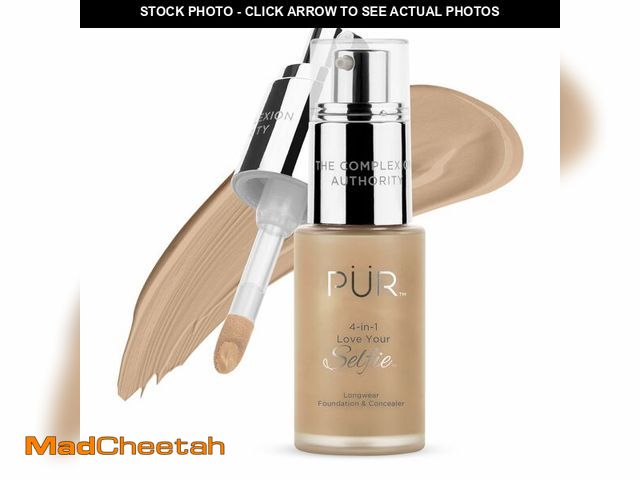 Lot 74-13629171 - PÃÅR MINERALS 4-in-1 Love Your Selfie Longwear Foundation &amp; Concealer, Full Coverage Liquid Fo...