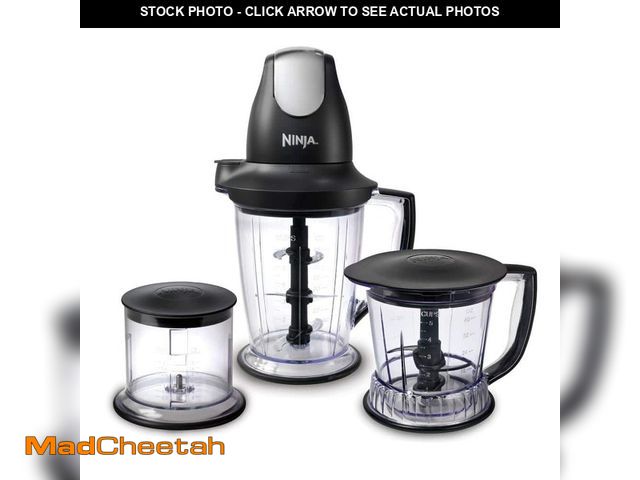 Lot 74-14254589 - NINJA Master Prep 48 oz. Food and Drink Mixer with Interchangeable Power Pod, Chopping and Pulse Fun...