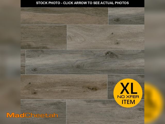 Lot 74-12640514 - Pallet of Corso Italia Selva Ash Matte 8 in. x 40 in. Wood Look Porcelain Floor and Wall Tile (465.1...