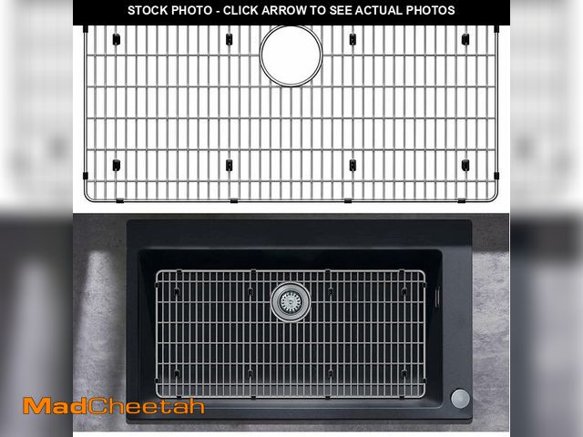 Lot 74-14076731 - Sink Protectors for Kitchen Sink, Stainless Steel Protective Grid 27 1/2 x 13 1/2, Sink Rack for Bot...