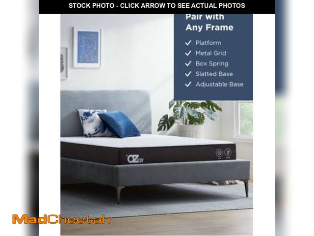 Lot 74-13580283 - Dr. Oz Good Life 10 Inch Queen Size Medium Firm, Polyester Mattress - UNUSED