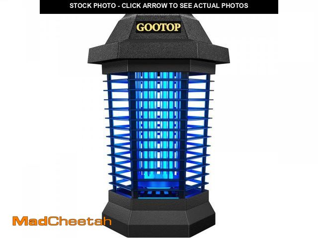 Lot 74-12436620 - GOOTOP Bug Zapper Outdoor, Mosquito Zapper, 3 Prong Plug in Electric Fly Zapper, Mosquito Killer, Fl...