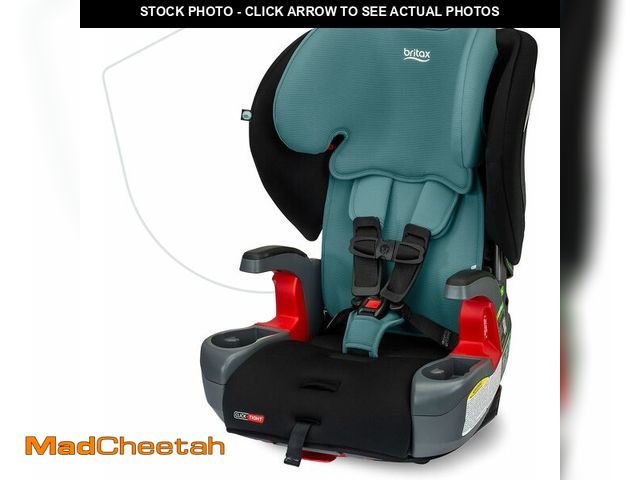 Lot 74-14067904 - Britax Grow with You ClickTight Harness-2-Booster Car Seat, 2-in-1 High Back Booster, Green Contour ...