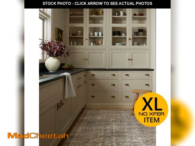 Lot 74-12660544 - Loloi Chris Loves Julia Jules Collection JUL-09 Ink/Terracotta 8'-6'' x 11'-6'', .13" Pile Height, A...