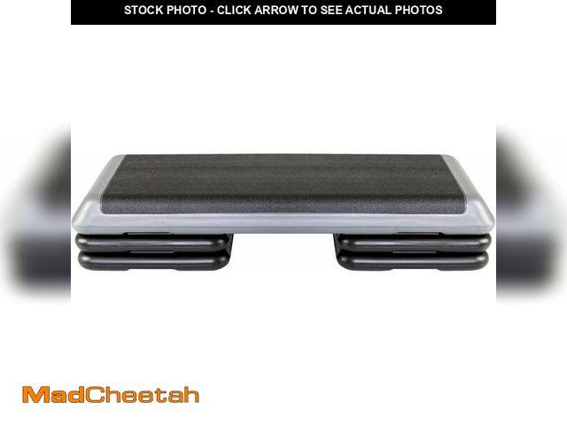 Lot 74-14290501 - The Step (Made in USA Original Aerobic Platform for Total Body Fitness Ã¢â¬â Health Club 4 Risers...
