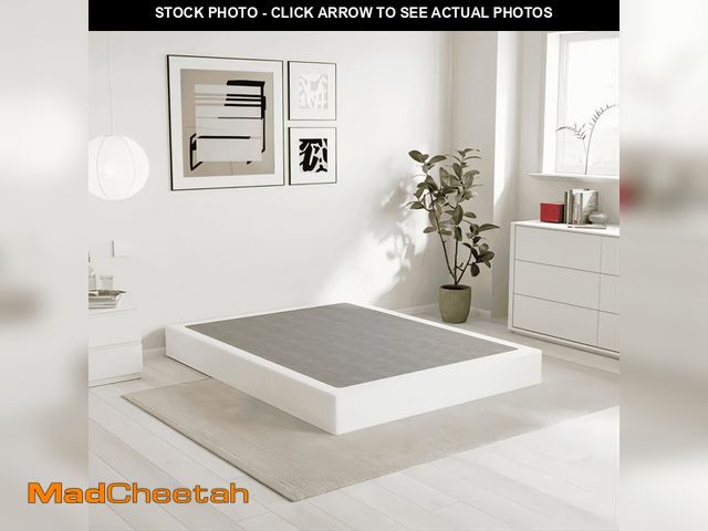 Lot 74-12833604 - ZIYOO 4 Inch Metal Box Spring, Heavy - Duty Mattress Foundation,Full Size - UNUSED