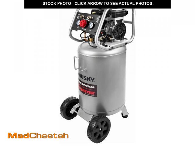 Lot 74-12234814 - 20 Gal. 165 PSI Vertical Electric Quiet Air Compressor - UNUSED