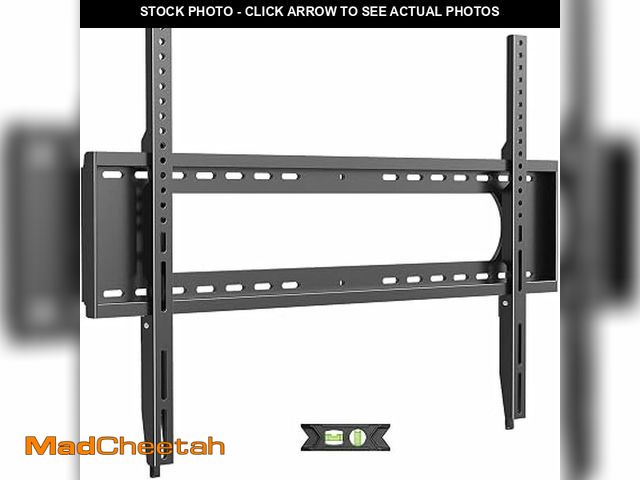 Lot 74-14366971 - USX MOUNT Heavy Duty TV Wall Mount for 65-120 Inch TVs, Low Profile Fixed TV Mount for Large TV, Fit...