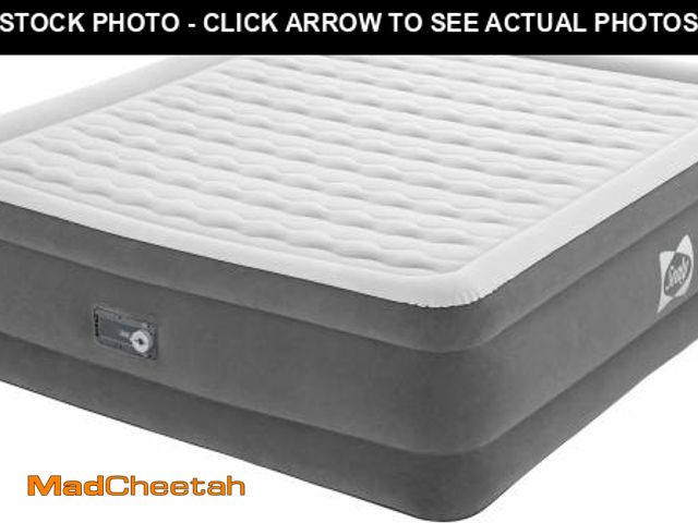 Lot 74-12137235 - Sealy Tritech Air Mattress King Built-in AC Pump 80" x 76" x 22" - USED