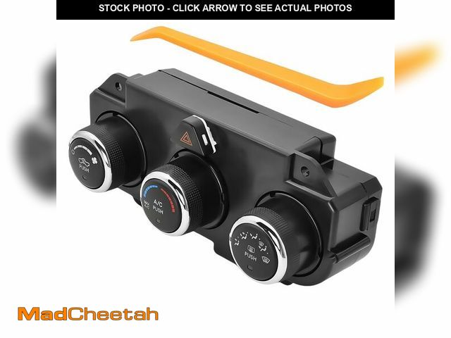 Lot 74-12599870 - 68268189AA Front Climate Heater Control Unit Module A/C Air Conditioning Panel Compatible with 2013-...