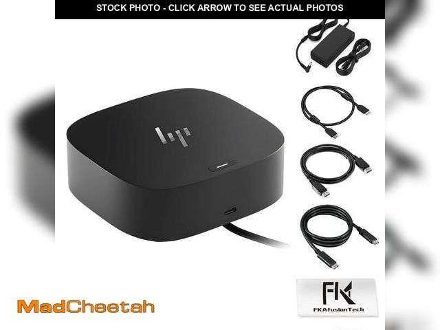 Lot 74-12713005 - HP Docking Station for Dual Monitor Bundle - 1 Year , HP USB-C G5 Dock for USB-C &amp; Thunderbolt L...