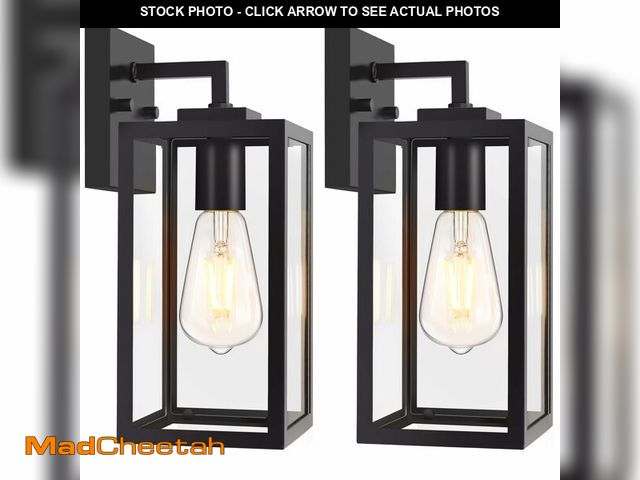 Lot 74-14268491 - imizdlum Outdoor Wall Light Fixtures, Exterior Wall Lanterns, Waterproof Outside Wall Sconce for Fro...